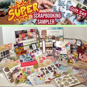 SUPER SCRAPBOOKING SAMPLER GIFT SET